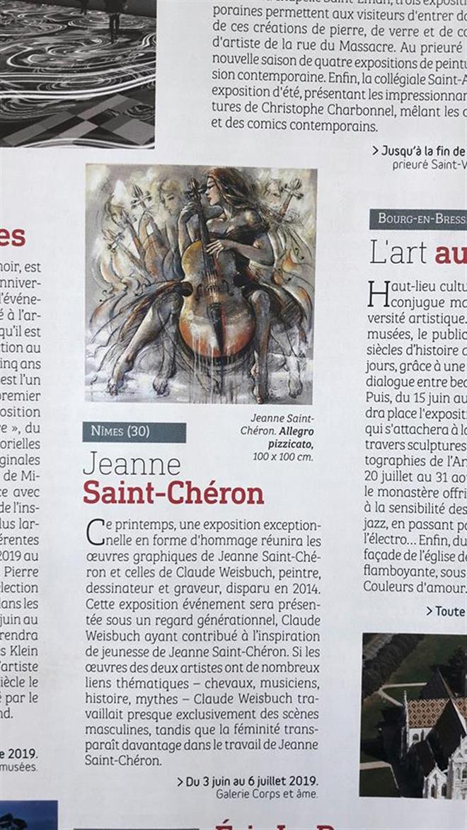 Pratique des Arts printemps 2019, Weisbuch, Saint Chéron