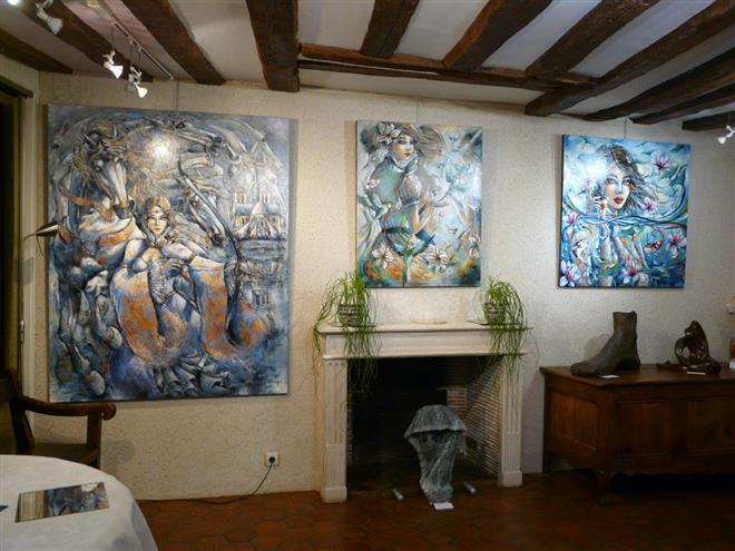 Galerie d'Arts du Vexin, Jeanne Saint Chéron