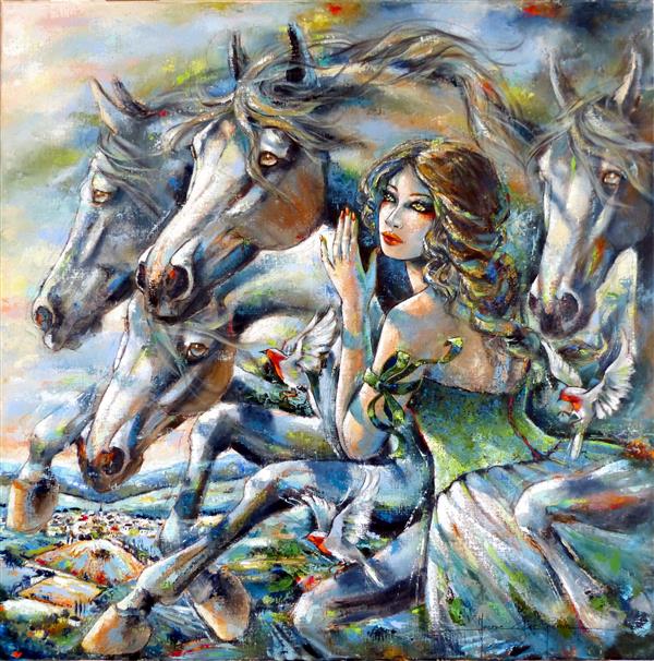 Art surréaliste, Jeanne Saint Chéron