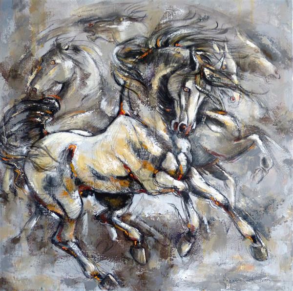 Art équestre, dessins de chevaux