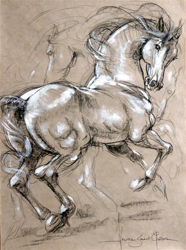 Le cheval dans l'art, De Vinci, Géricault