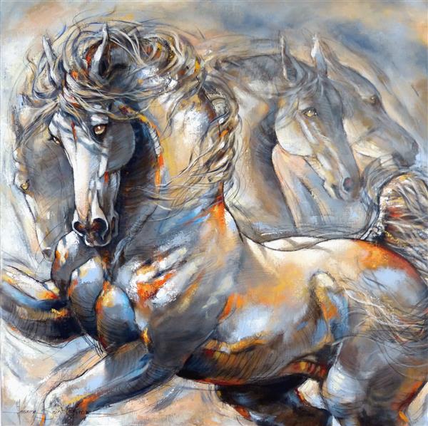 Art équestre, dessins de chevaux