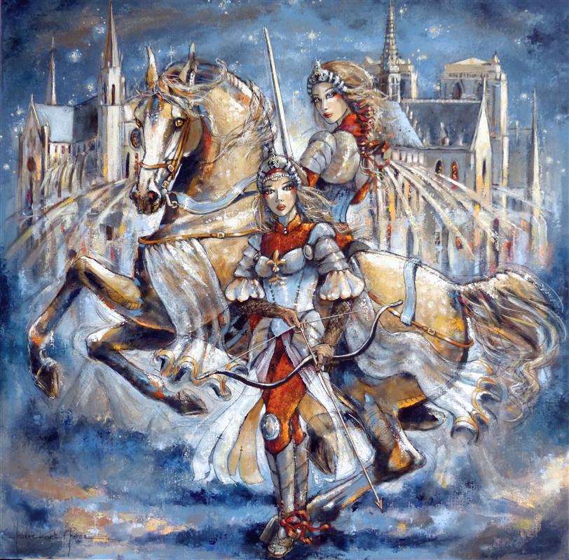 Art magique et visionnaire, Jeanne Saint Chéron